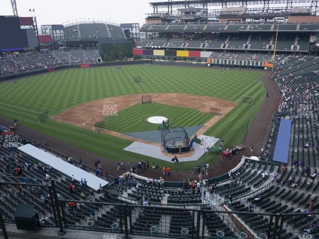 Coors Field - Section Lower 332 Seat View