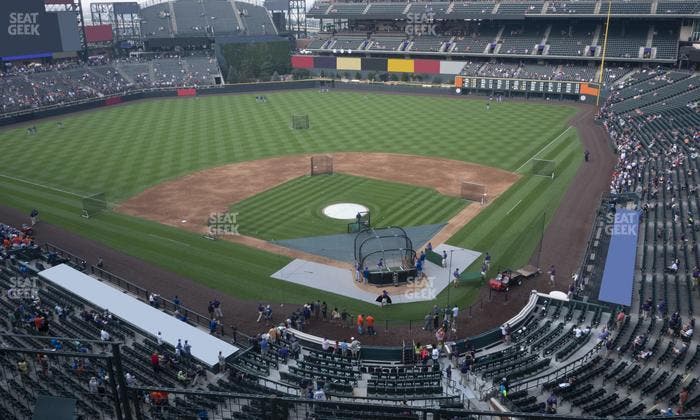 Coors Field - Section Lower 332 Seat View