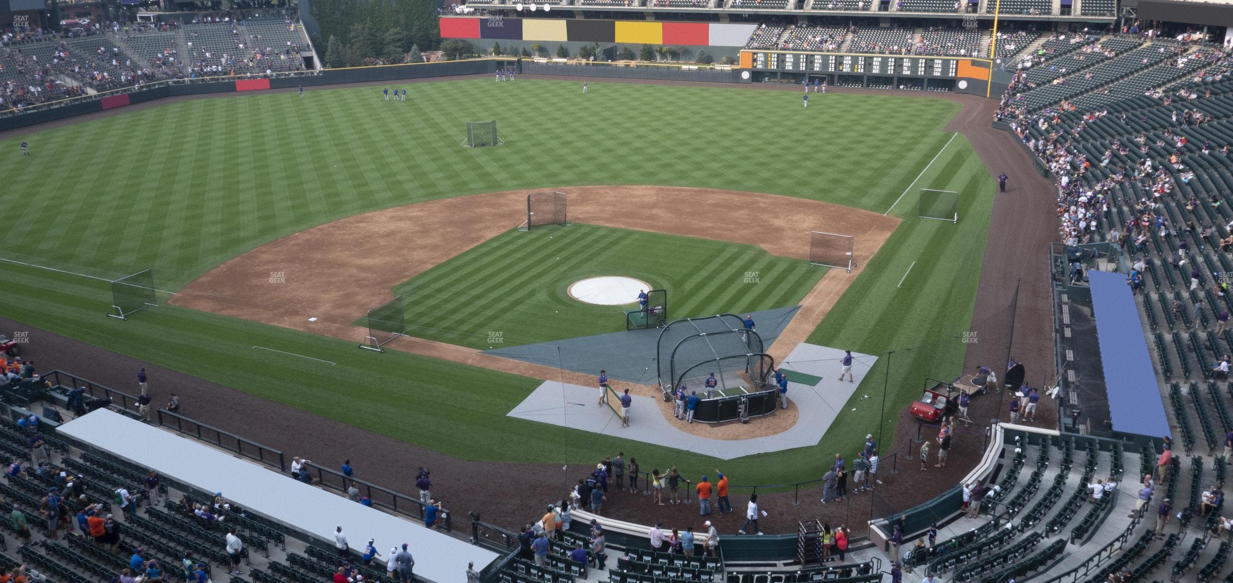 Coors Field - Section Lower 333 Seat View