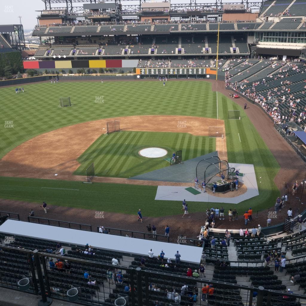 Coors Field - Section Lower 335 Seat View