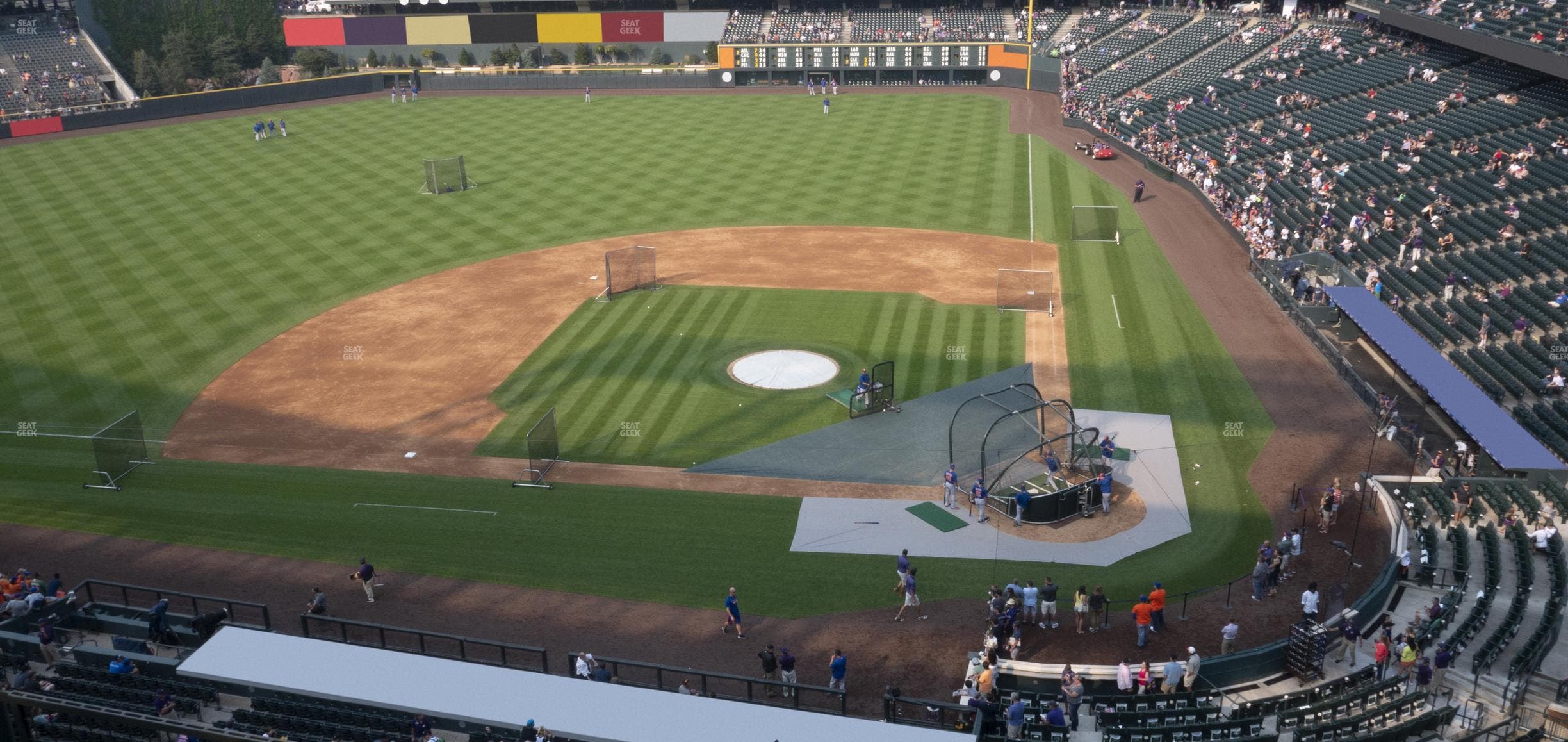 Coors Field - Section Lower 335 Seat View