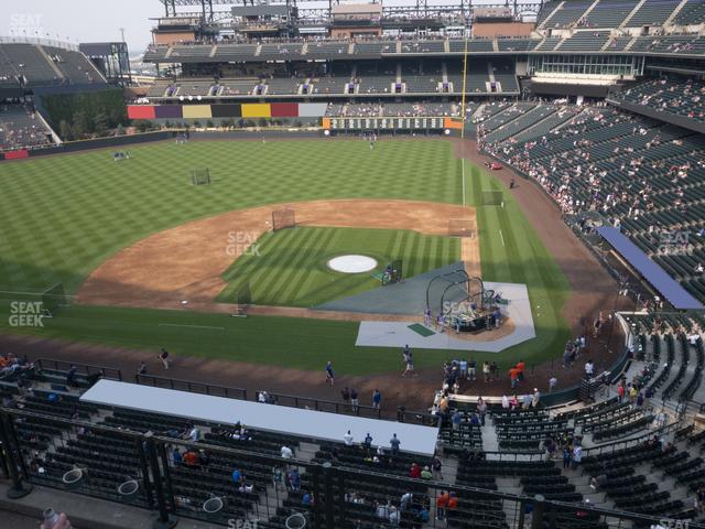 Coors Field - Section Lower 335 Seat View