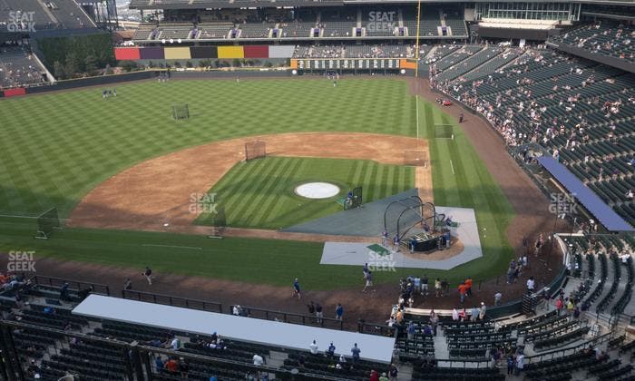 Coors Field - Section Lower 335 Seat View