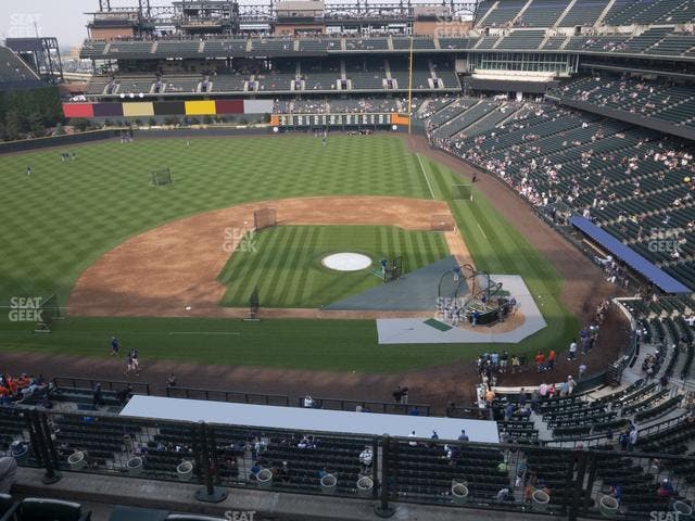 Coors Field - Section Lower 336 Seat View