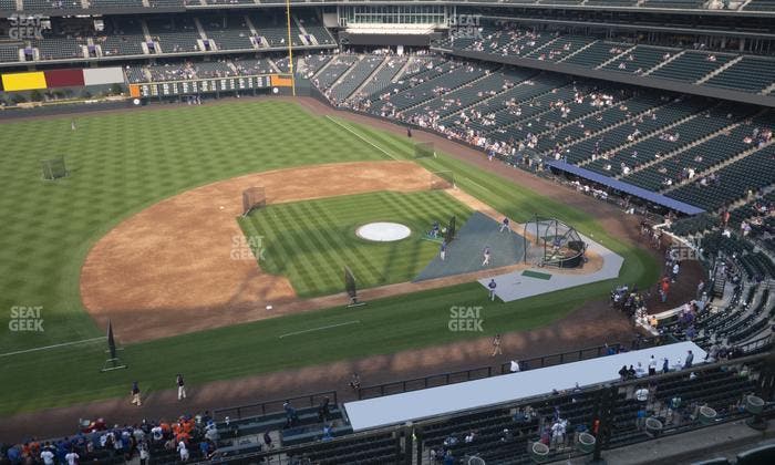 Coors Field - Section Lower 340 Seat View