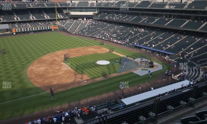 Coors Field - Section Lower 342 Seat View