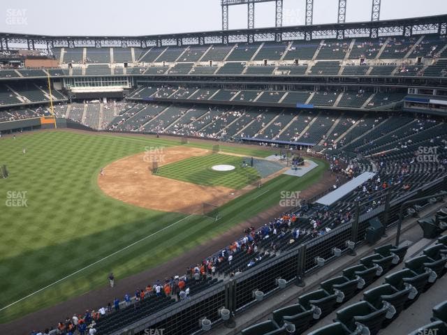 Coors Field - Section Lower 345 Seat View