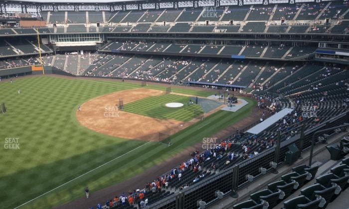 Coors Field - Section Lower 345 Seat View