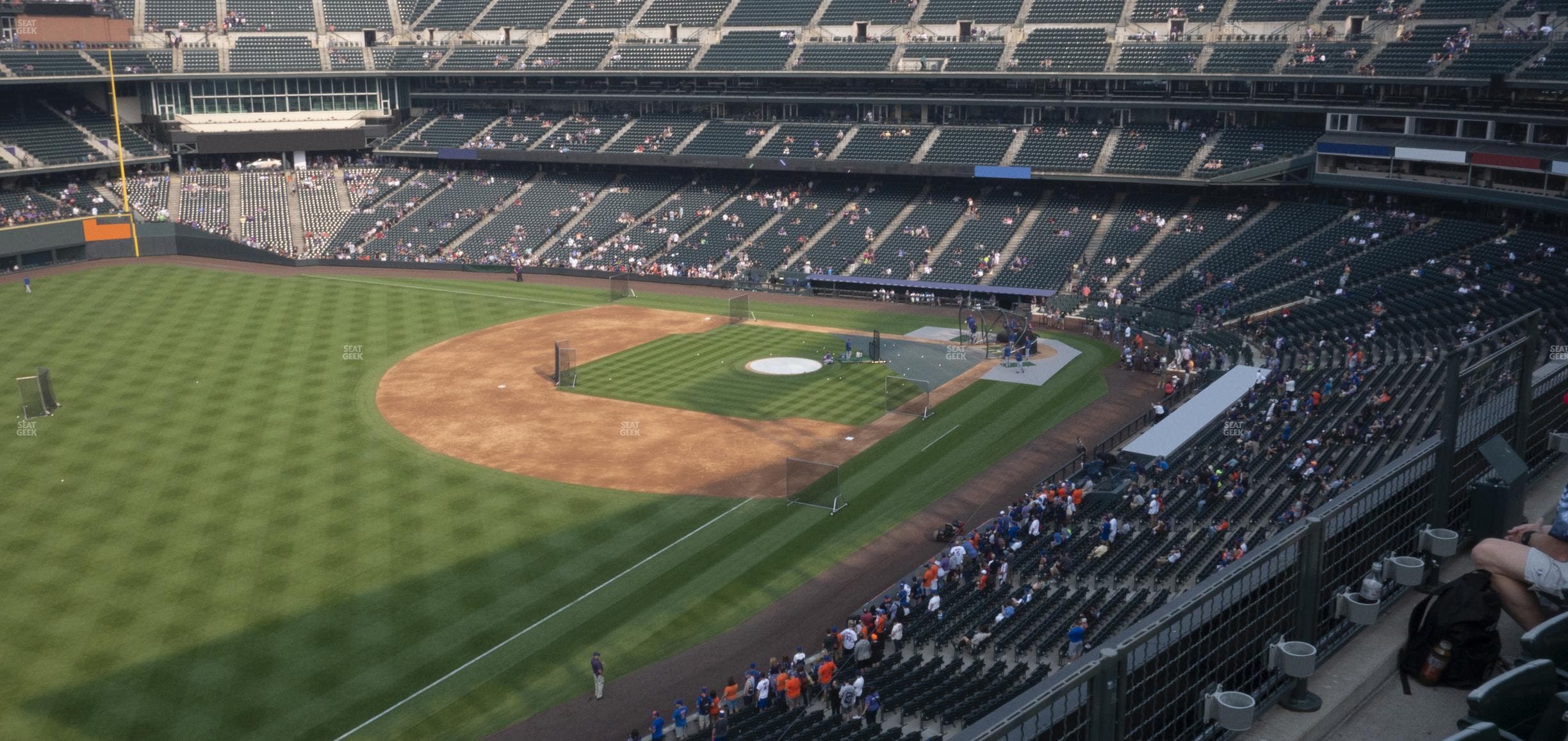 Coors Field - Section Lower 346 Seat View