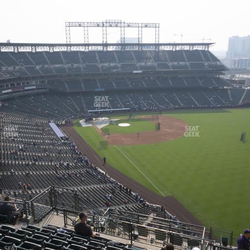 Coors Field - Section Upper 311 Seat View