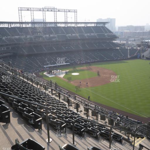 Coors Field - Section Upper 314 Seat View