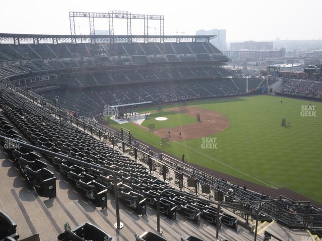 Coors Field - Section Upper 314 Seat View