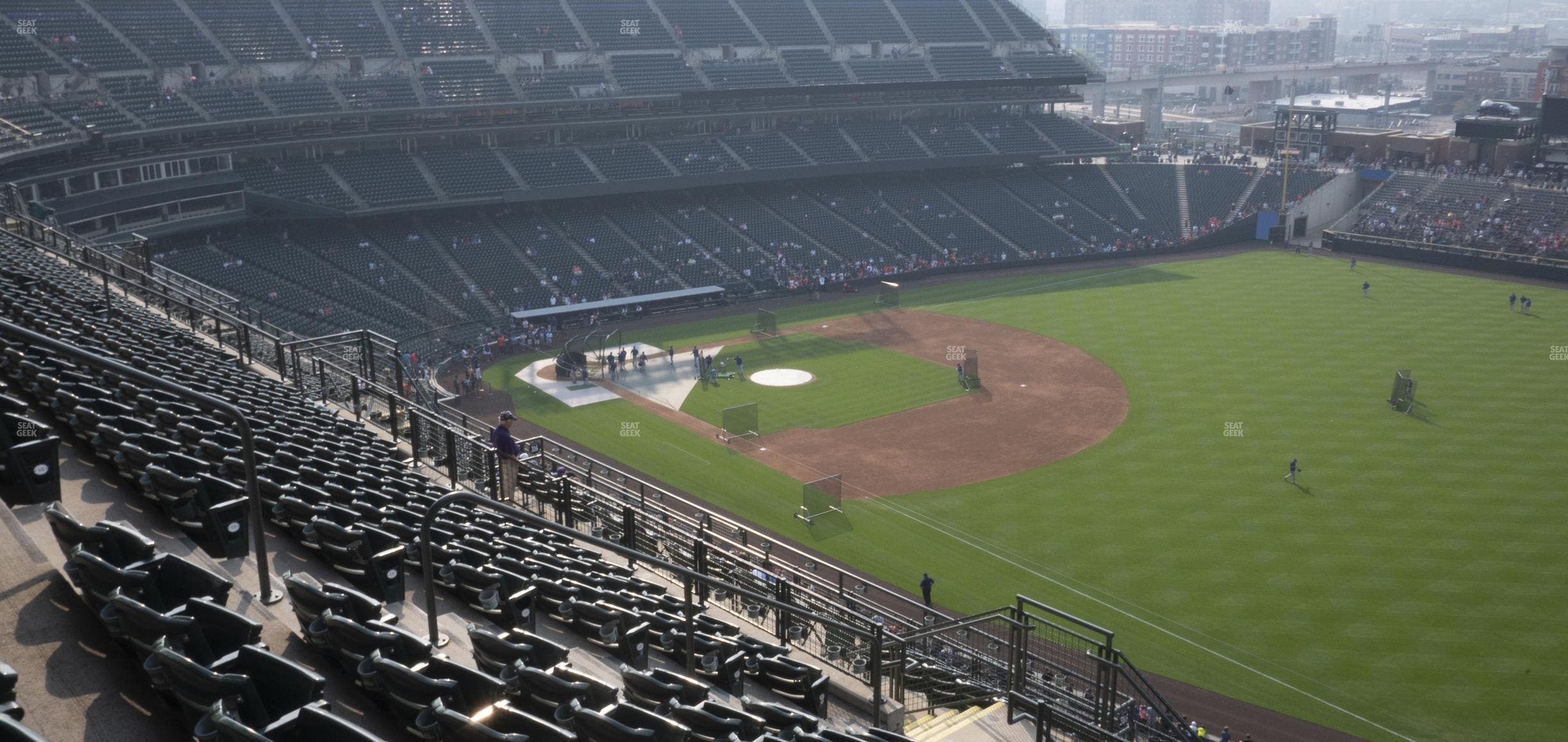 Coors Field - Section Upper 315 Seat View