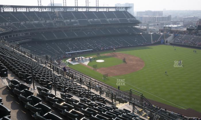 Coors Field - Section Upper 315 Seat View