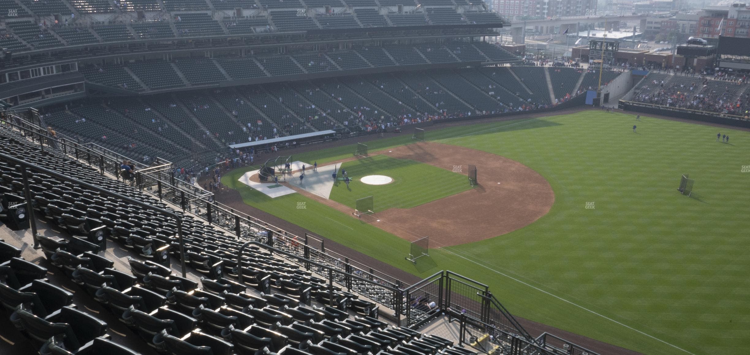 Coors Field - Section Upper 316 Seat View