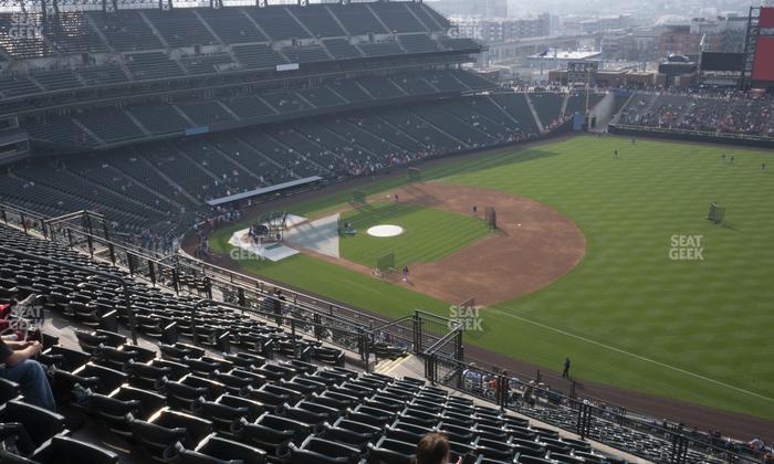 Coors Field - Section Upper 317 Seat View