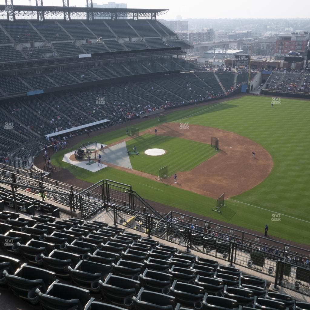 Coors Field - Section Upper 318 Seat View