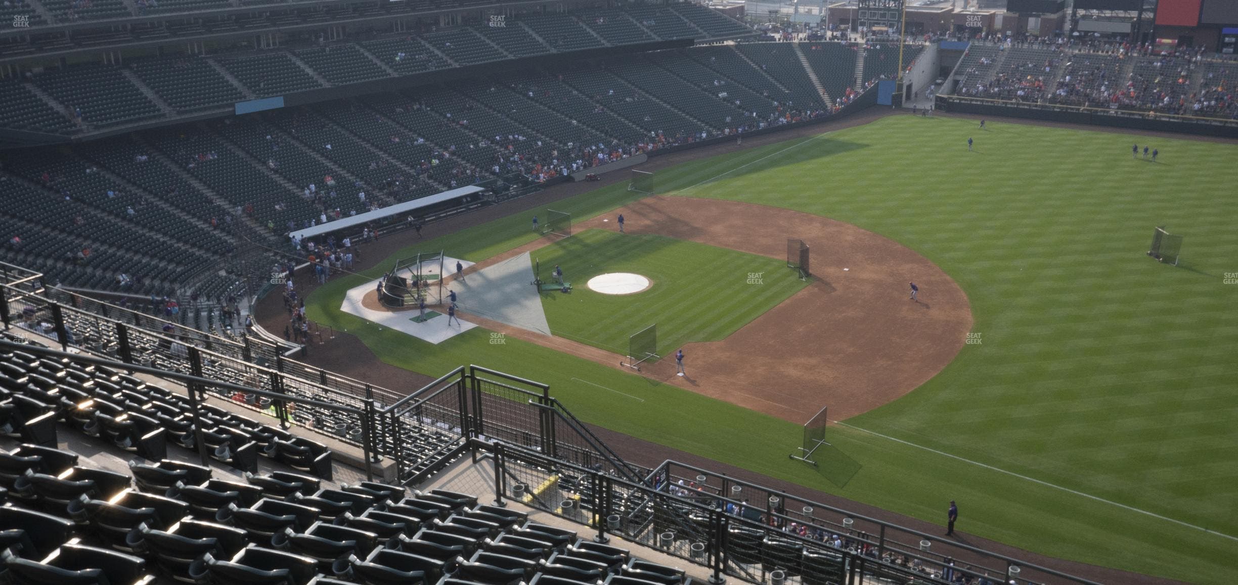 Coors Field - Section Upper 318 Seat View