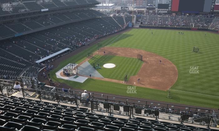 Coors Field - Section Upper 321 Seat View