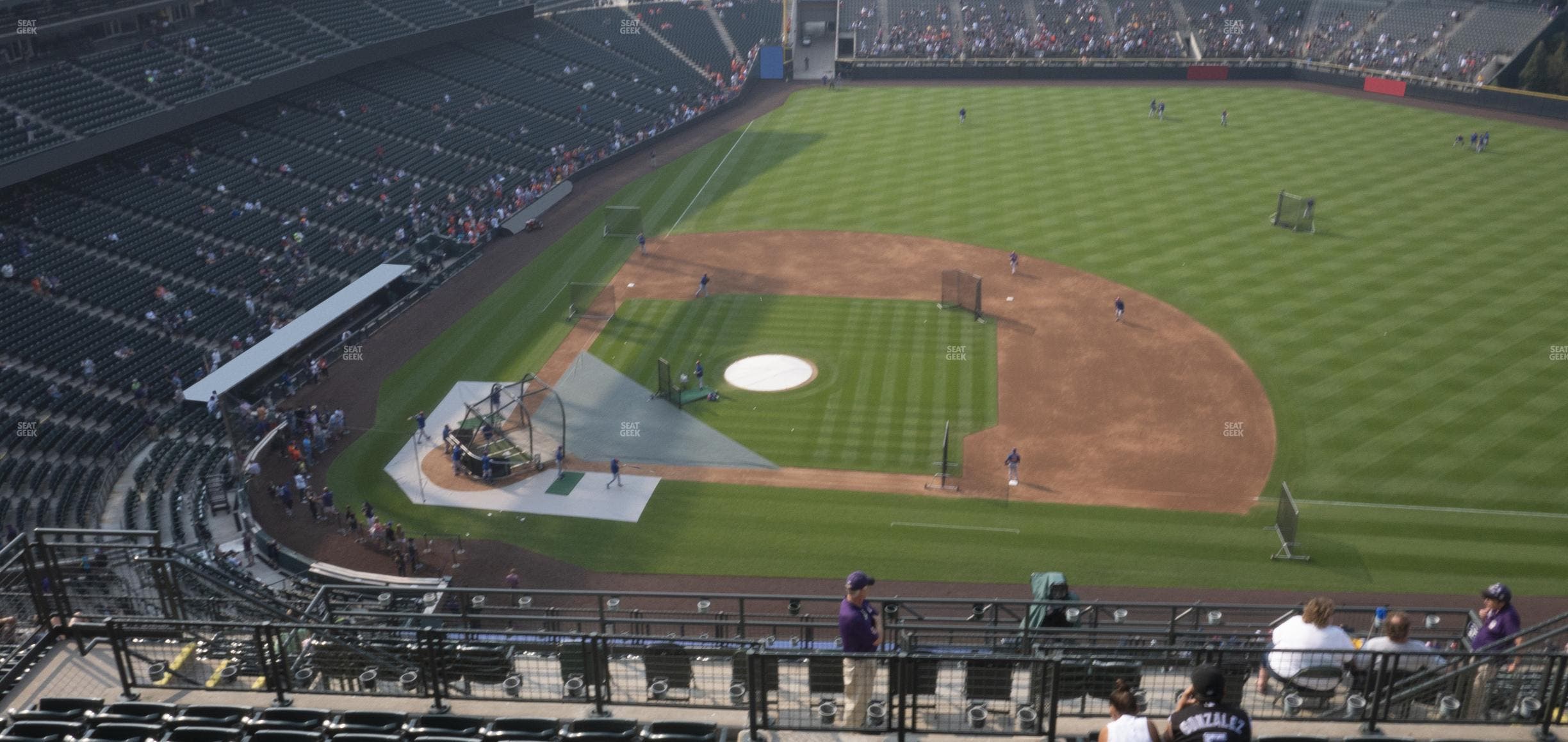 Coors Field - Section Upper 323 Seat View