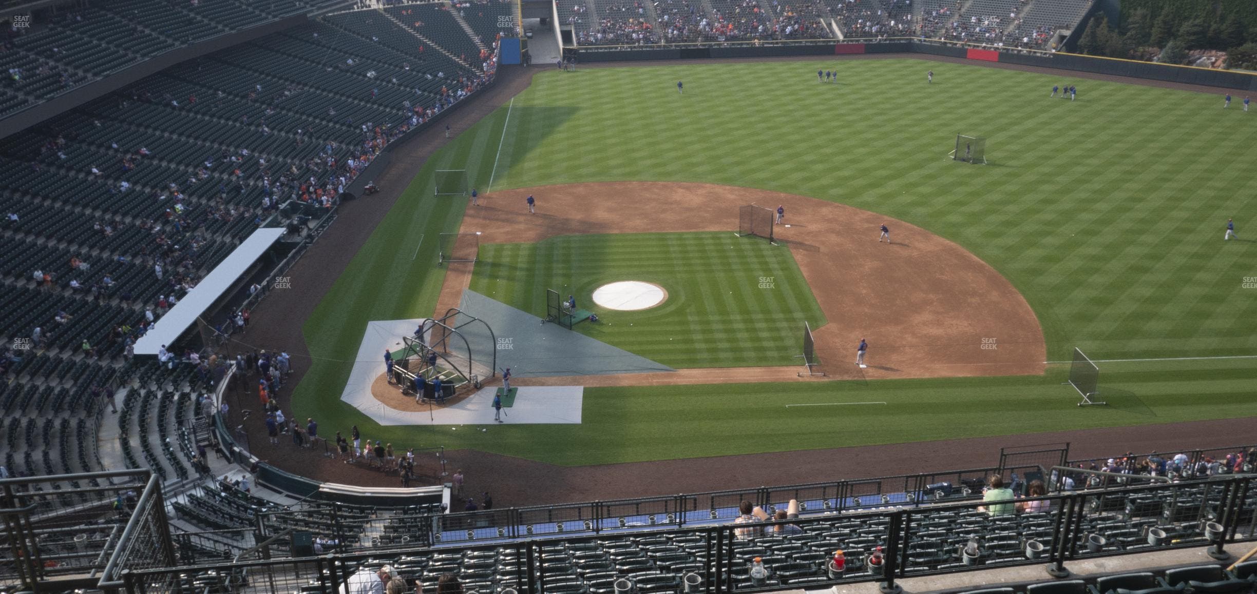 Coors Field - Section Upper 325 Seat View