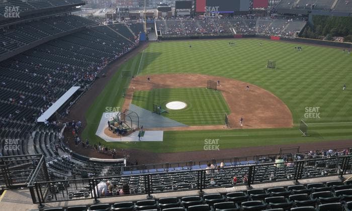 Coors Field - Section Upper 325 Seat View