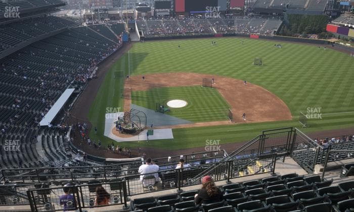 Coors Field - Section Upper 326 Seat View