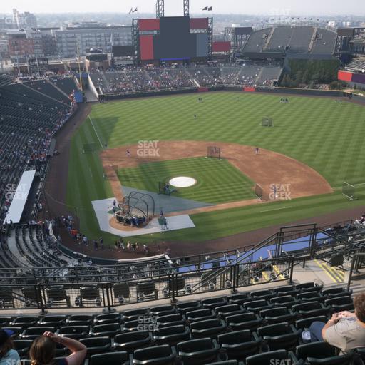 Coors Field - Section Upper 327 Seat View