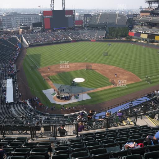 Coors Field - Section Upper 328 Seat View