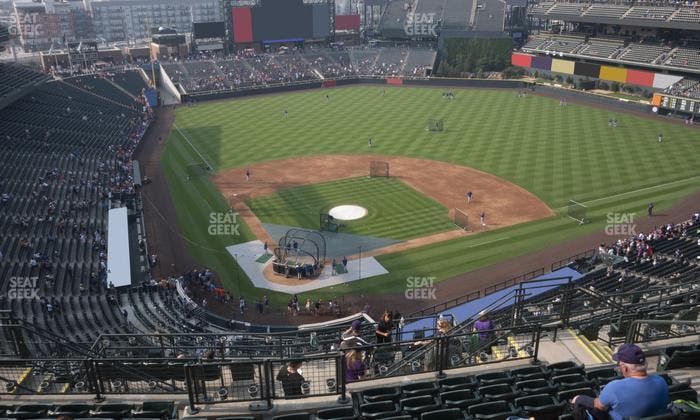 Coors Field - Section Upper 328 Seat View