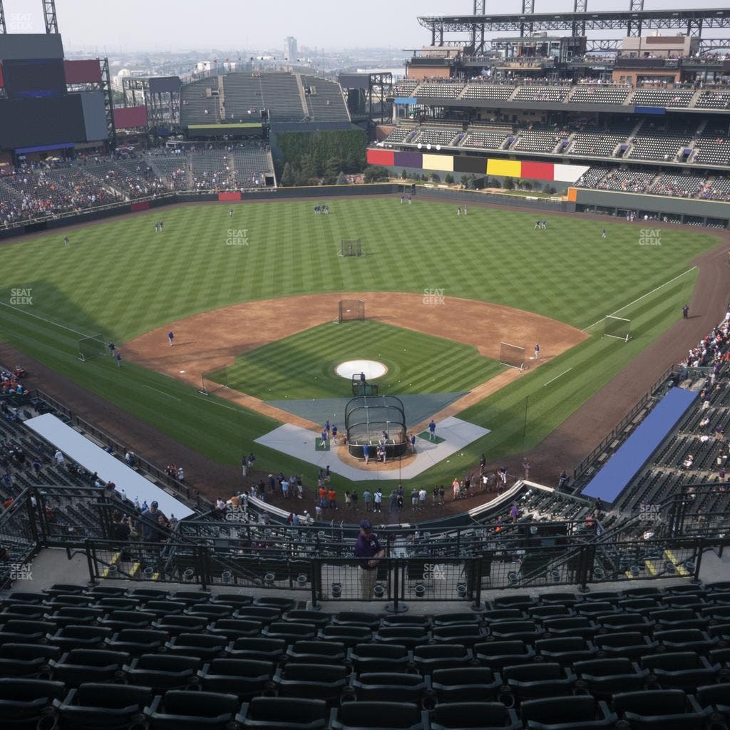 Coors Field - Section Upper 331 Seat View