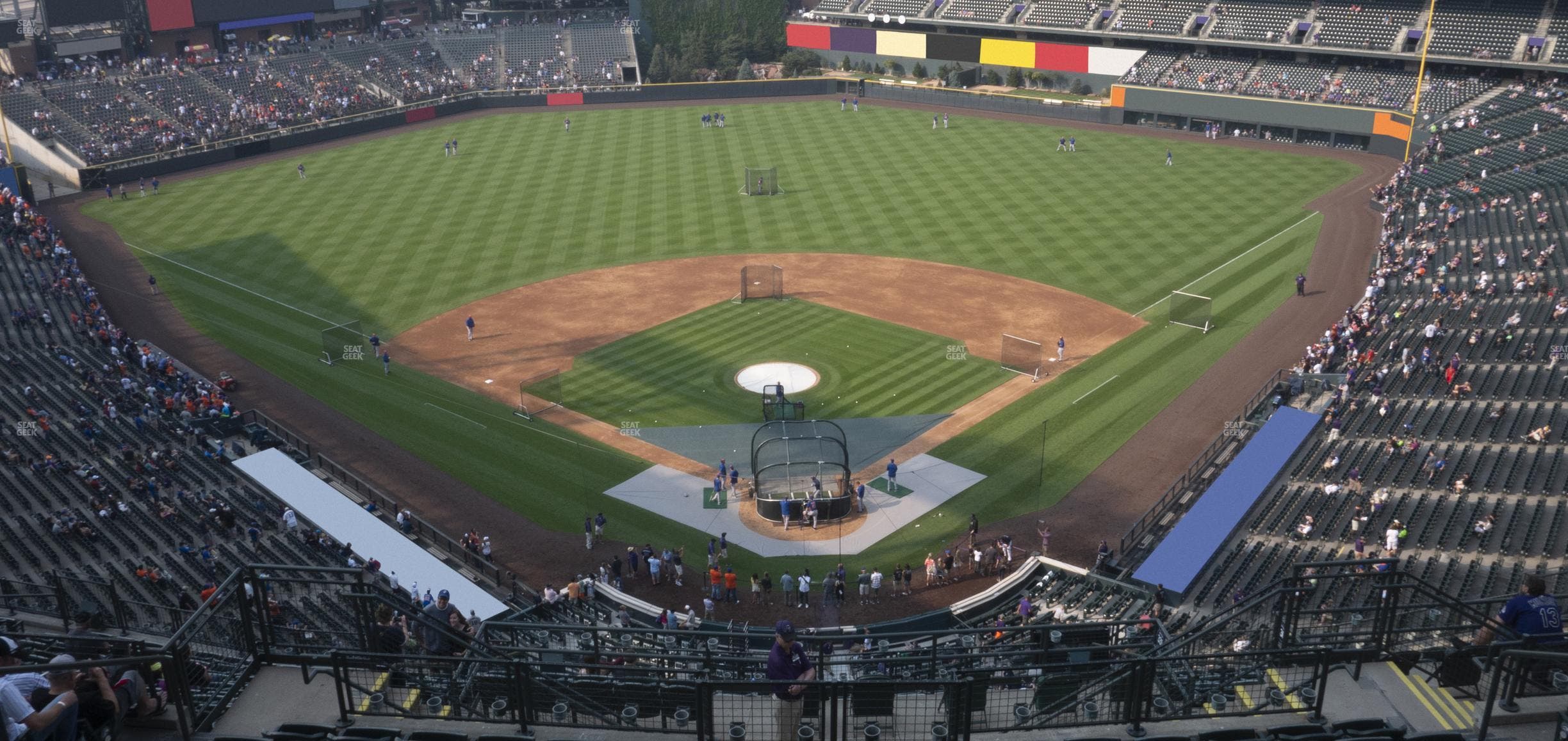 Coors Field - Section Upper 331 Seat View