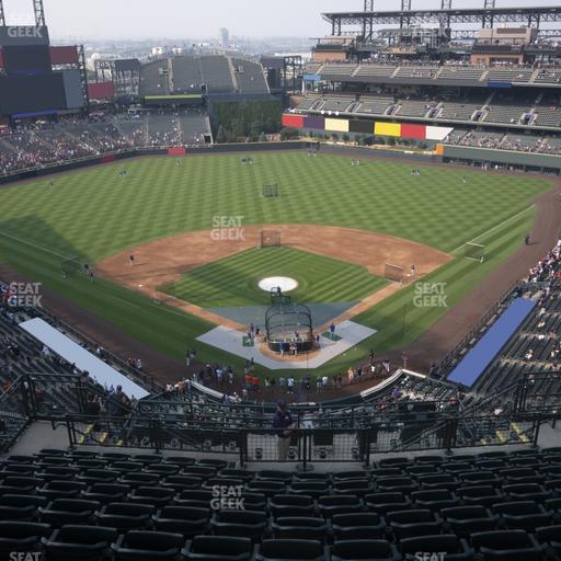 Coors Field - Section Upper 331 Seat View