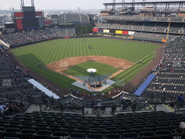 Coors Field - Section Upper 331 Seat View