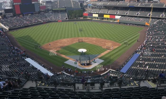 Coors Field - Section Upper 331 Seat View