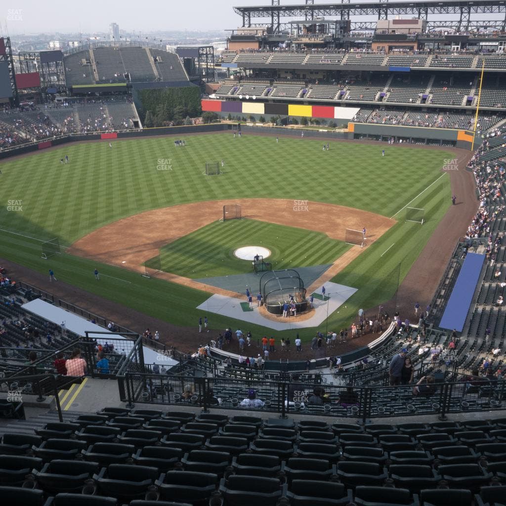 Coors Field - Section Upper 332 Seat View