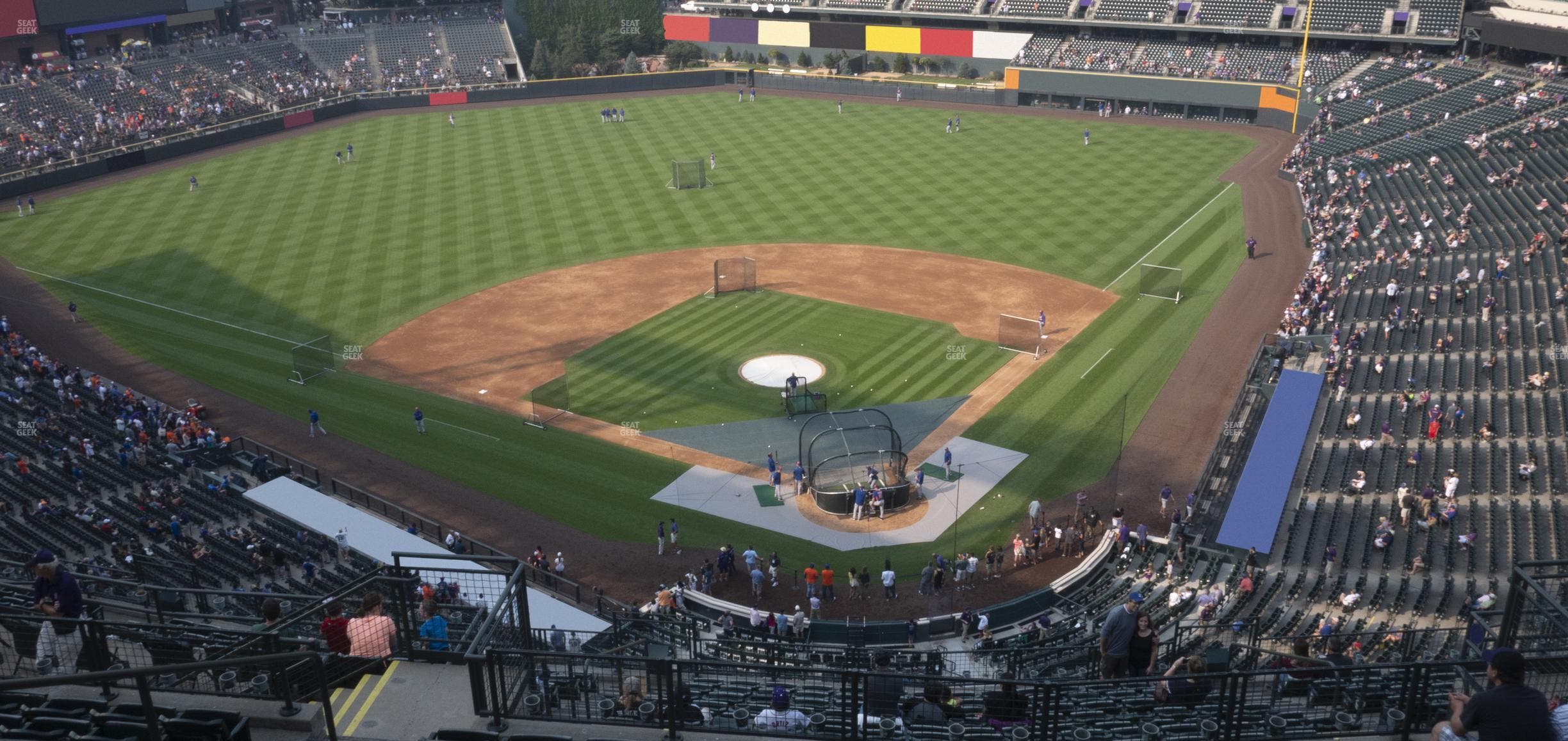 Coors Field - Section Upper 332 Seat View