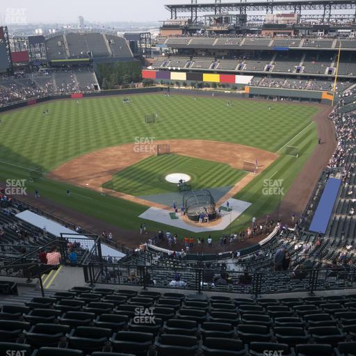 Coors Field - Section Upper 332 Seat View