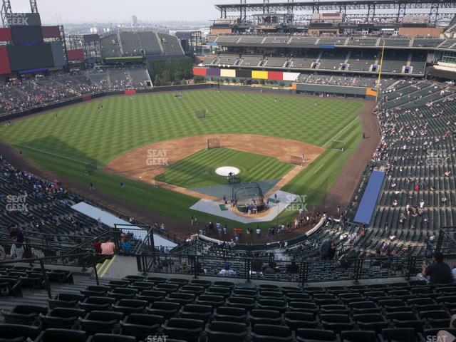 Coors Field - Section Upper 332 Seat View