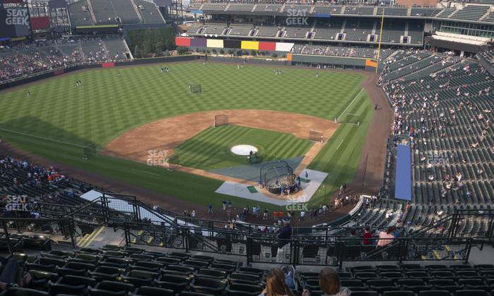Coors Field - Section Upper 333 Seat View