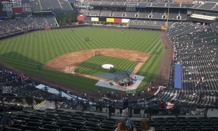 Coors Field - Section Upper 333 Seat View
