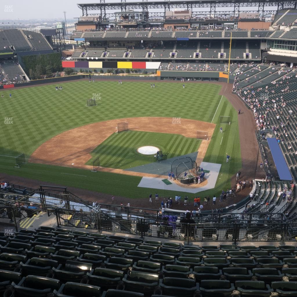 Coors Field - Section Upper 334 Seat View