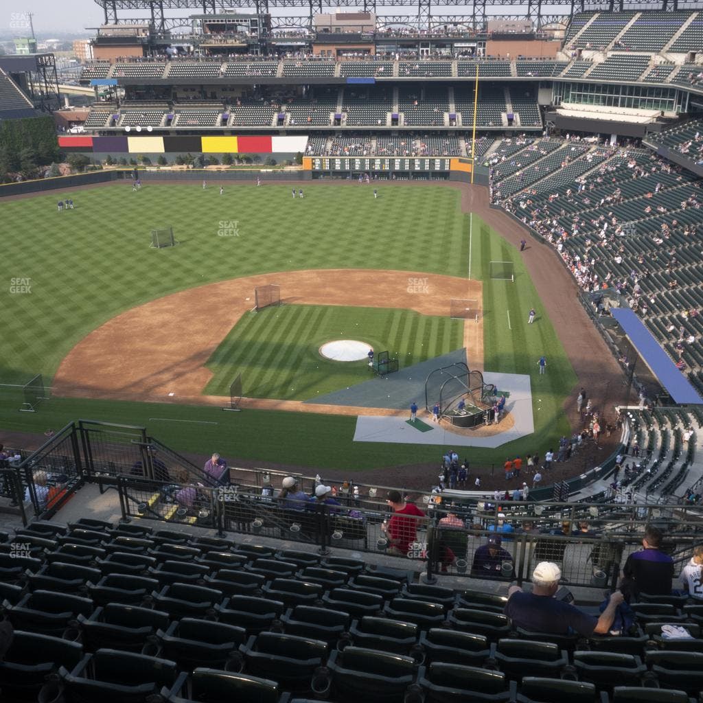 Coors Field - Section Upper 335 Seat View
