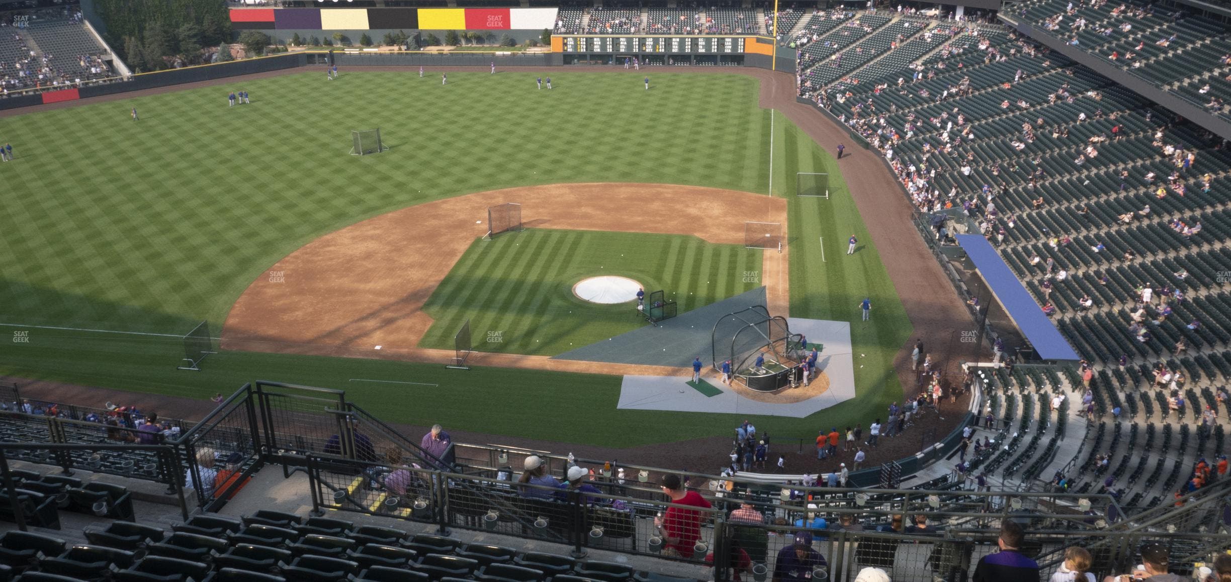 Coors Field - Section Upper 335 Seat View