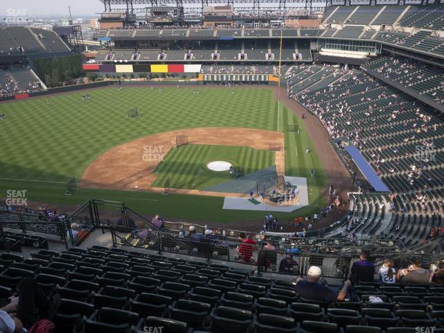 Coors Field - Section Upper 335 Seat View