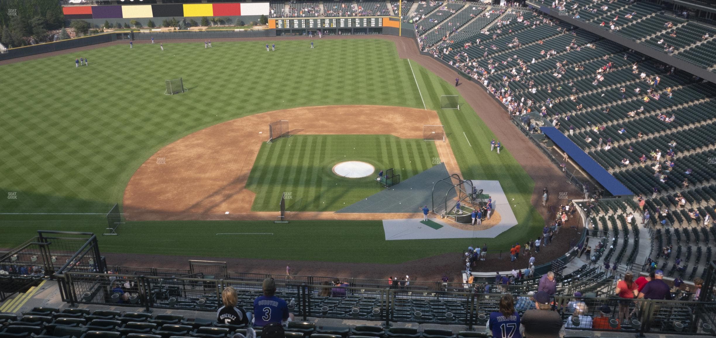 Coors Field - Section Upper 336 Seat View
