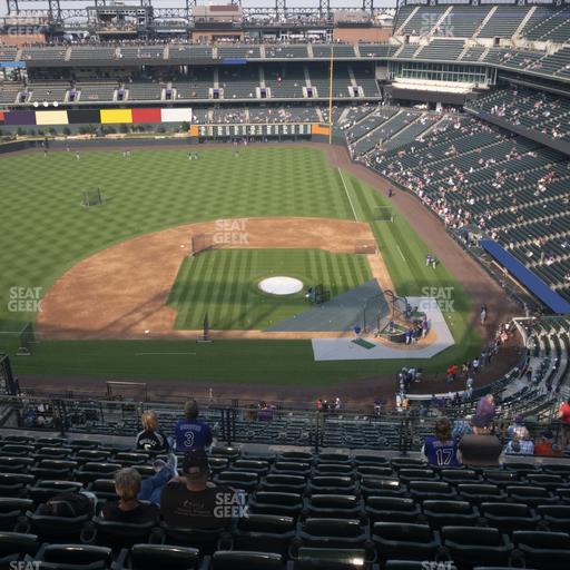 Coors Field - Section Upper 336 Seat View