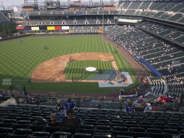 Coors Field - Section Upper 336 Seat View
