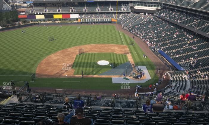 Coors Field - Section Upper 336 Seat View