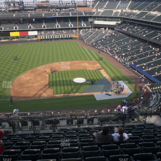 Coors Field - Section Upper 338 Seat View